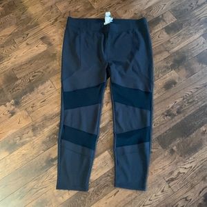 Forever 21+ Mesh Cut Out Leggings